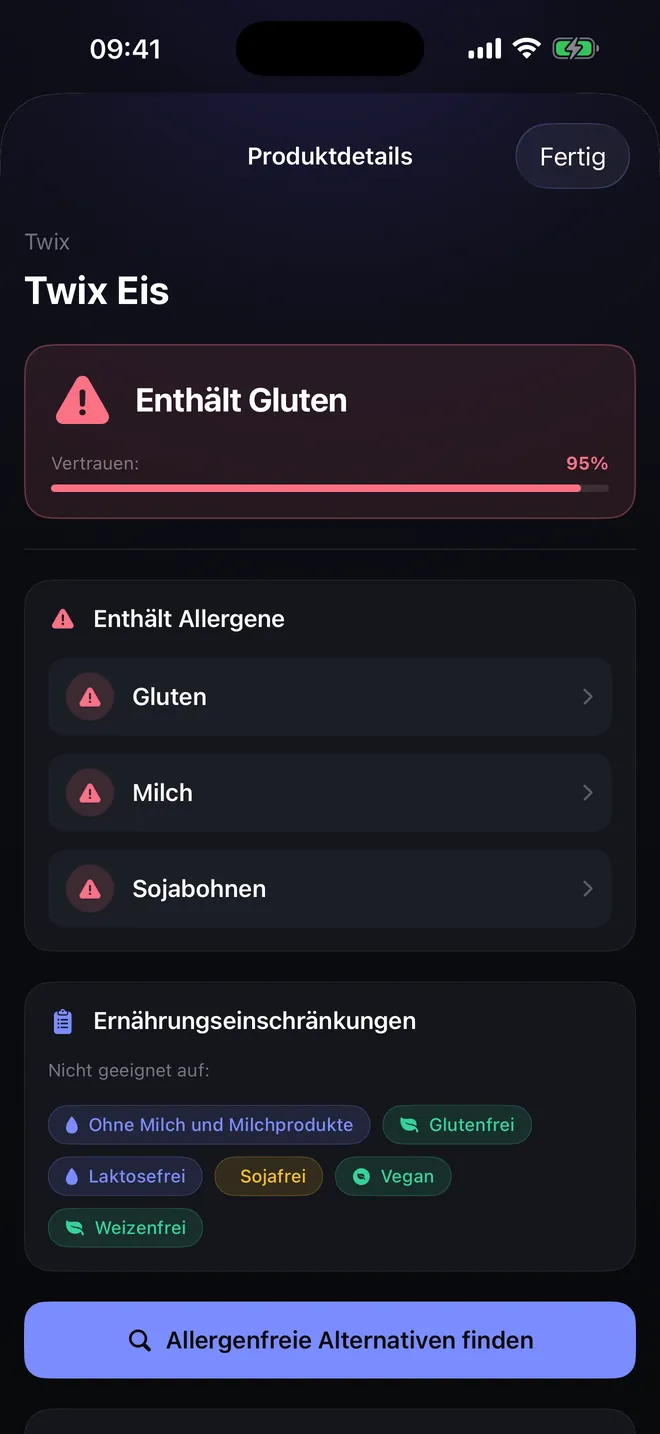 Barcode-Ergebnis — Ein Urteil, und der Grund dafür