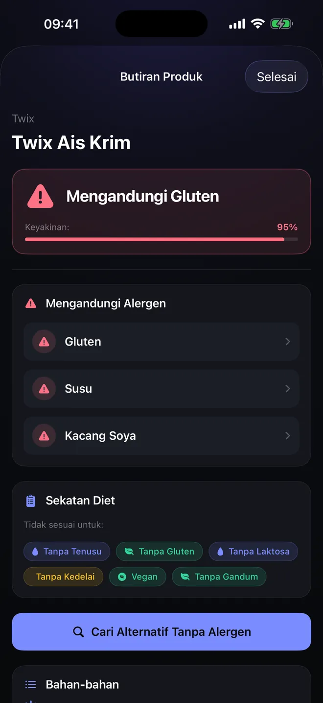Keputusan kod bar — Satu keputusan, dan sebabnya
